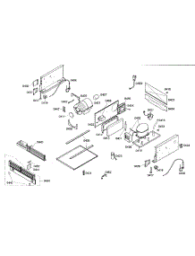 Compressor parts for Bosch Freezer B18IW50NSP/06 from AppliancePartsPros.com