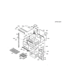 Upper Body parts for Bosch Wall Oven HBL5052AUC/01 from AppliancePartsPros.com