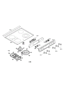 Cooktop parts for Bosch Range HEI7032U/03 from AppliancePartsPros.com