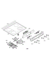 Cooktop parts for Bosch Range HEI7032U/02 from AppliancePartsPros.com