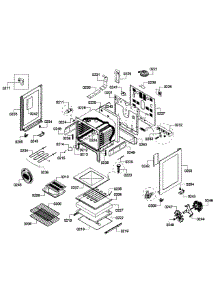 Oven Assembly parts for Bosch Range HES5053U/04 from AppliancePartsPros.com