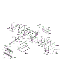 Compressor parts for Bosch Freezer B24IF70NSP/06 from AppliancePartsPros.com