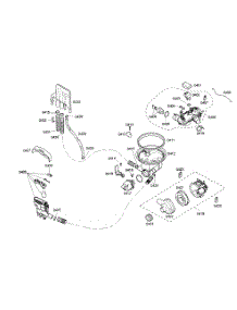 Pump Assembly parts for Bosch Dishwasher SHX55M06UC/46 from AppliancePartsPros.com