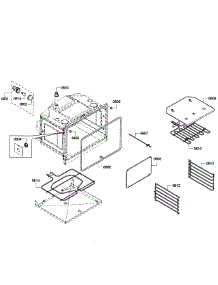 Oven Lower parts for Bosch Wall Oven HBL3560UC/08 from AppliancePartsPros.com
