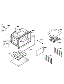 Oven Lower parts for Bosch Wall Oven HBL3560UC/05 from AppliancePartsPros.com