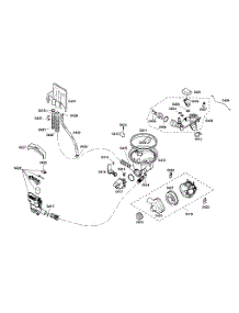 Pump Assembly parts for Bosch Dishwasher SHX45M06UC/48 from AppliancePartsPros.com