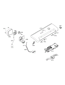 Control Panel parts for Bosch Dryer WTMC332BUS/05 from AppliancePartsPros.com