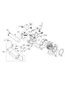 Motor  /  Heater parts for Bosch Dryer WTMC332BUS/05 from AppliancePartsPros.com