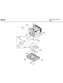 Motor parts for Bosch Microwave HMB50152UC/01 from AppliancePartsPros.com