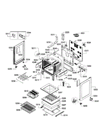 Oven Assembly parts for Bosch Range HES3063U/06 from AppliancePartsPros.com