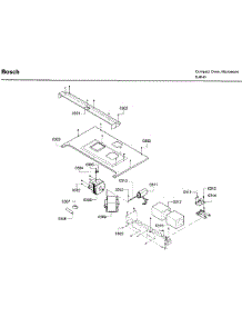 Electrical Parts parts for Bosch Microwave HMC54151UC/01 from AppliancePartsPros.com