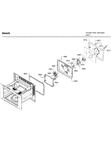Convection parts for Bosch Microwave HMC54151UC/01 from AppliancePartsPros.com