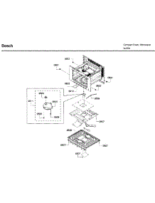 Motor parts for Bosch Microwave HMC54151UC/01 from AppliancePartsPros.com