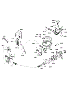 Pump Assembly parts for Bosch Dishwasher SRV53C13UC/01 from AppliancePartsPros.com