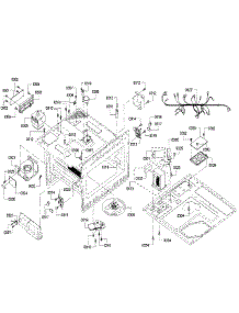 Main Section parts for Bosch Microwave HMD8451UC/01 from AppliancePartsPros.com