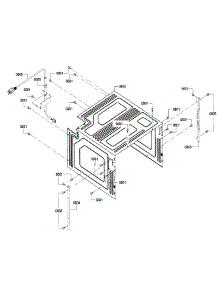 Mounting parts for Bosch Microwave HMD8451UC/01 from AppliancePartsPros.com