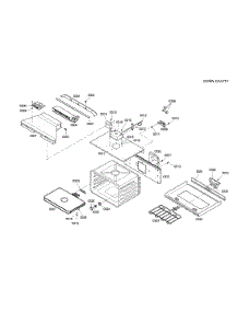 Oven Cavity parts for Bosch Wall Oven HBN5032AUC/01 from AppliancePartsPros.com