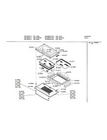 Lower Door parts for Bosch Wall Oven HBL455AUC/01 from AppliancePartsPros.com