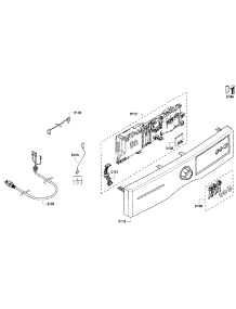 Control Panel parts for Bosch Dryer WTVC553AUC/09 from AppliancePartsPros.com
