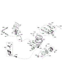Pump Assembly parts for Bosch Dishwasher SHX43P15UC/59 from AppliancePartsPros.com