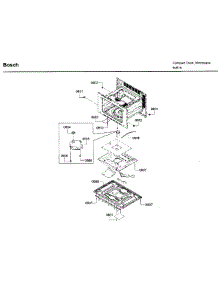 Motor parts for Bosch Microwave HMC80252UC/01 from AppliancePartsPros.com