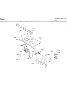 Electrical Parts parts for Bosch Microwave HMC80152UC/01 from AppliancePartsPros.com