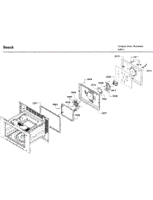 Convection parts for Bosch Microwave HMC80152UC/01 from AppliancePartsPros.com