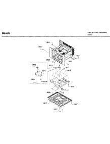 Motor parts for Bosch Microwave HMC80152UC/01 from AppliancePartsPros.com