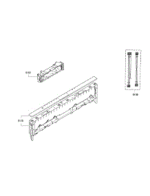 Control Panel parts for Bosch Dishwasher SHX9PT75UC/93 from AppliancePartsPros.com