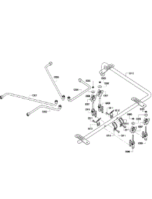 Manifold parts for Bosch Cooktop NGM5024UC/03 from AppliancePartsPros.com