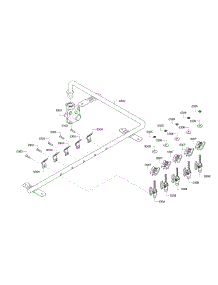 Valve Assembly parts for Bosch Cooktop NGM8055UC/01 from AppliancePartsPros.com