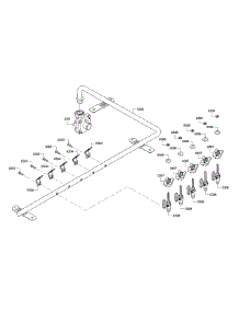 Valve Assembly parts for Bosch Cooktop NGM5655UC/01 from AppliancePartsPros.com