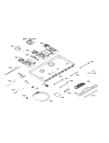 Pcb Assembly parts for Bosch Cooktop NIT5666UC/01 from AppliancePartsPros.com
