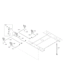 Electrode Asy parts for Bosch Cooktop NGM8065UC/02 from AppliancePartsPros.com
