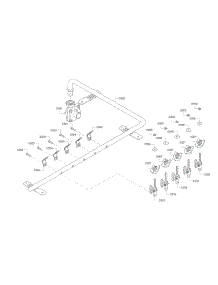 Valve Asy parts for Bosch Cooktop NGM8065UC/02 from AppliancePartsPros.com