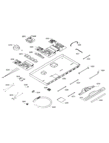 Pcb Assembly parts for Bosch Cooktop NITP666SUC/01 from AppliancePartsPros.com