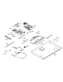 Pcb Assembly parts for Bosch Cooktop NITP066UC/01 from AppliancePartsPros.com