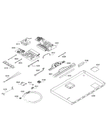 Pcb Assembly parts for Bosch Cooktop NITP066SC/01 from AppliancePartsPros.com