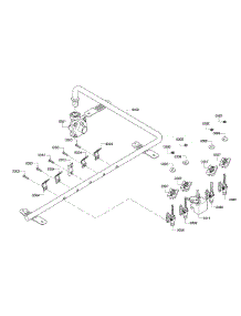 Manifold parts for Bosch Cooktop NGMP055UC/01 from AppliancePartsPros.com