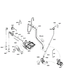 Pump parts for Bosch Washer WFMC5801UC/15 from AppliancePartsPros.com