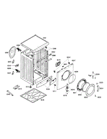 Main Assembly parts for Bosch Washer WFL2090UC/23 from AppliancePartsPros.com
