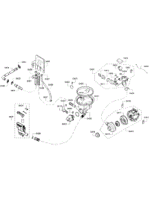 Pump Assembly parts for Bosch Dishwasher SHX43R55UC/64 from AppliancePartsPros.com