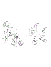Dispenser Assembly parts for Bosch Washer WAP24201UC/05 from AppliancePartsPros.com