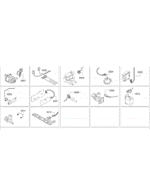 Harness Assembly parts for Bosch Washer WAP24202UC/05 from AppliancePartsPros.com