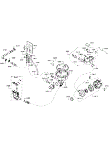 Pump Assembly parts for Bosch Dishwasher SHX55R56UC/64 from AppliancePartsPros.com