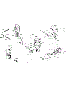 Pump Assembly parts for Bosch Dishwasher SHE43R56UC/64 from AppliancePartsPros.com