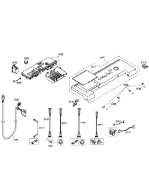 Control Panel parts for Bosch Washer WFMC5301UC/15 from AppliancePartsPros.com