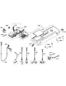 Control Panel parts for Bosch Washer WFMC5301UC/16 from AppliancePartsPros.com