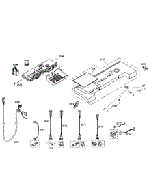 Control Panel parts for Bosch Washer WFMC5301UC/04 from AppliancePartsPros.com