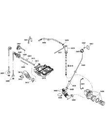 Pump  /  Dispenser parts for Bosch Washer WFMC5301UC/04 from AppliancePartsPros.com